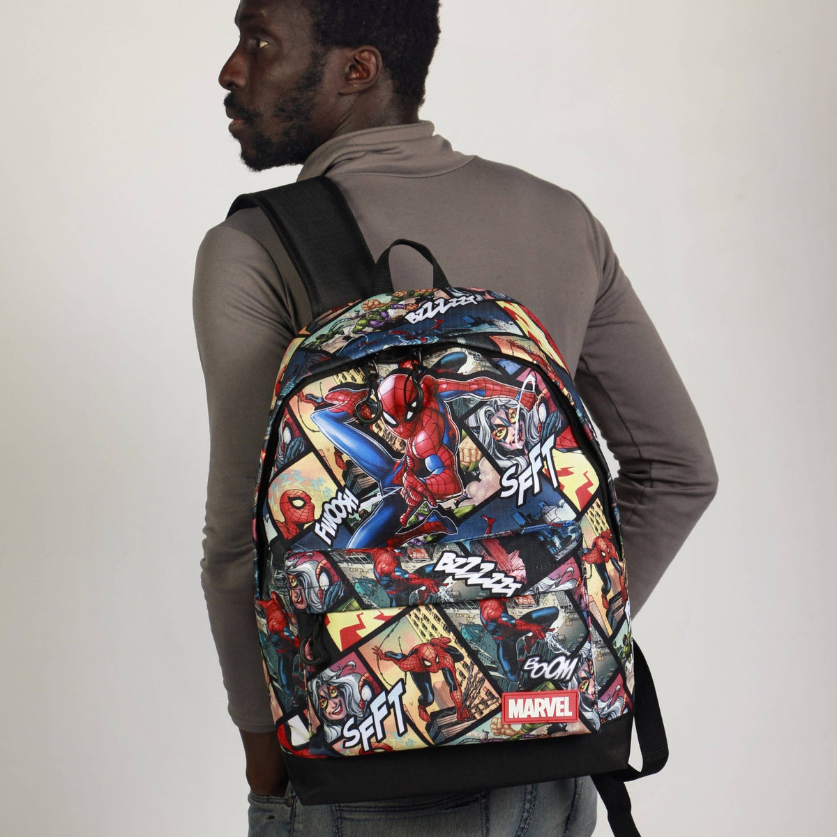 HS FAN 2.2 Marvel Spider-Man Rucksack "Panels"