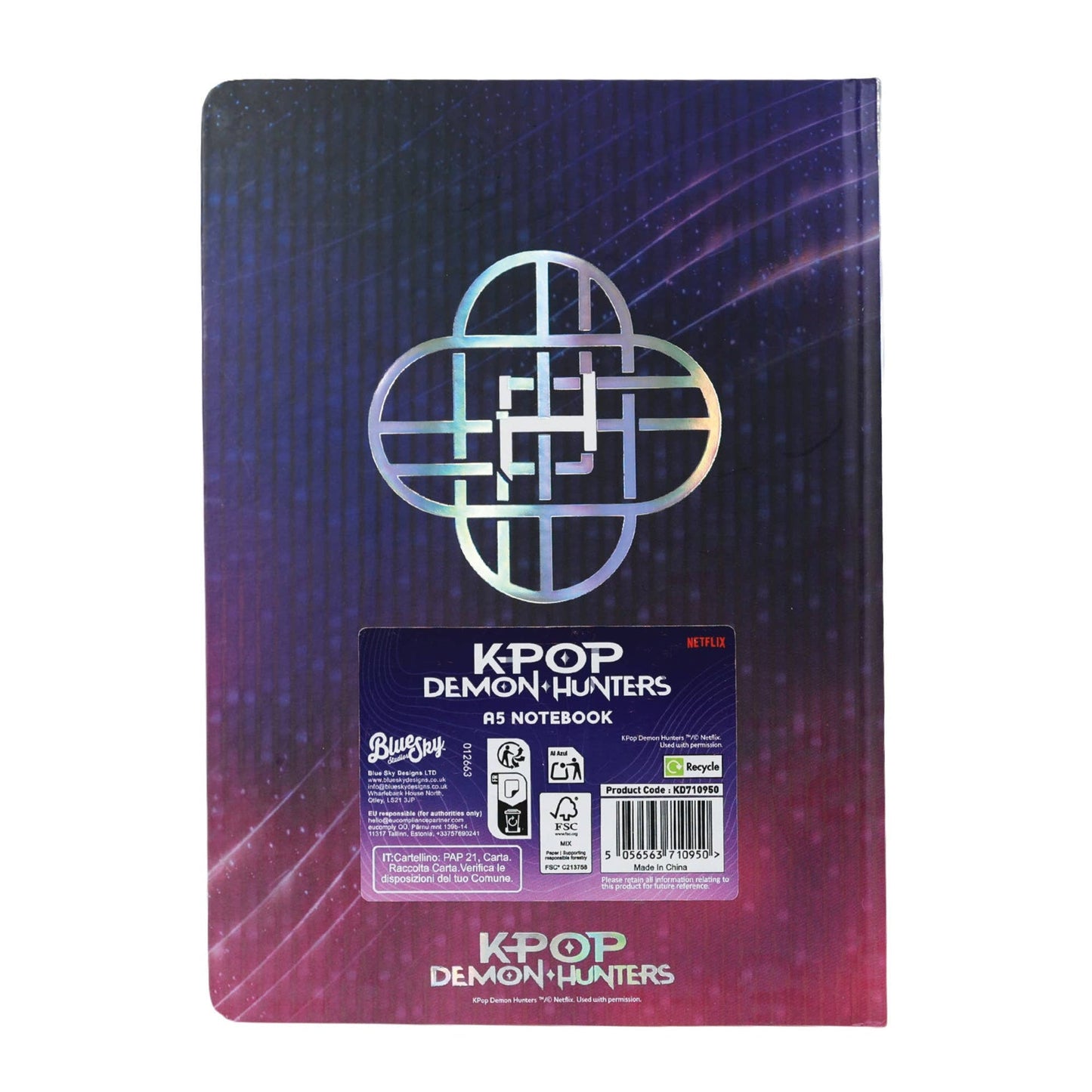 KPop Demon Hunters - Carnet A5 - Huntr/x