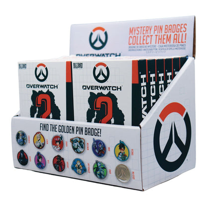 Overwatch - Mystery Pin Badge CDU of 12 Blind Boxes