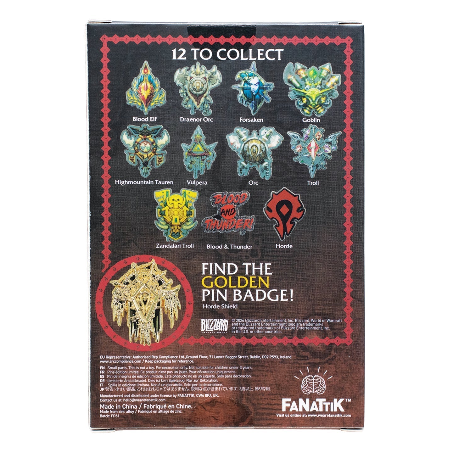 Display de 12 blind boxes World of Warcraft - Horde Mystery Pin Badge CDU featuringBDisplay de 12 blind boxes World of Warcraft - Horde Mystery Pin Badge CDU featuringoDisplay de 12 blind boxes World of Warcraft - Horde Mystery Pin Badge CDU featuringîDisplay de 12 blind boxes World of Warcraft - Horde Mystery Pin Badge CDU featuringtDisplay de 12 blind boxes World of Warcraft - Horde Mystery Pin Badge CDU featuringeDisplay de 12 blind boxes World of Warcraft - Horde Mystery Pin Badge CDU featuring Display 
