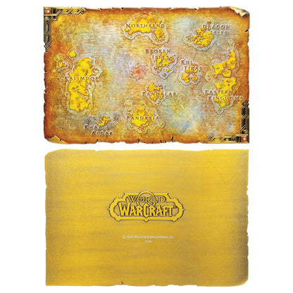World of Warcraft - Limited Edition Metal Map of Azeroth