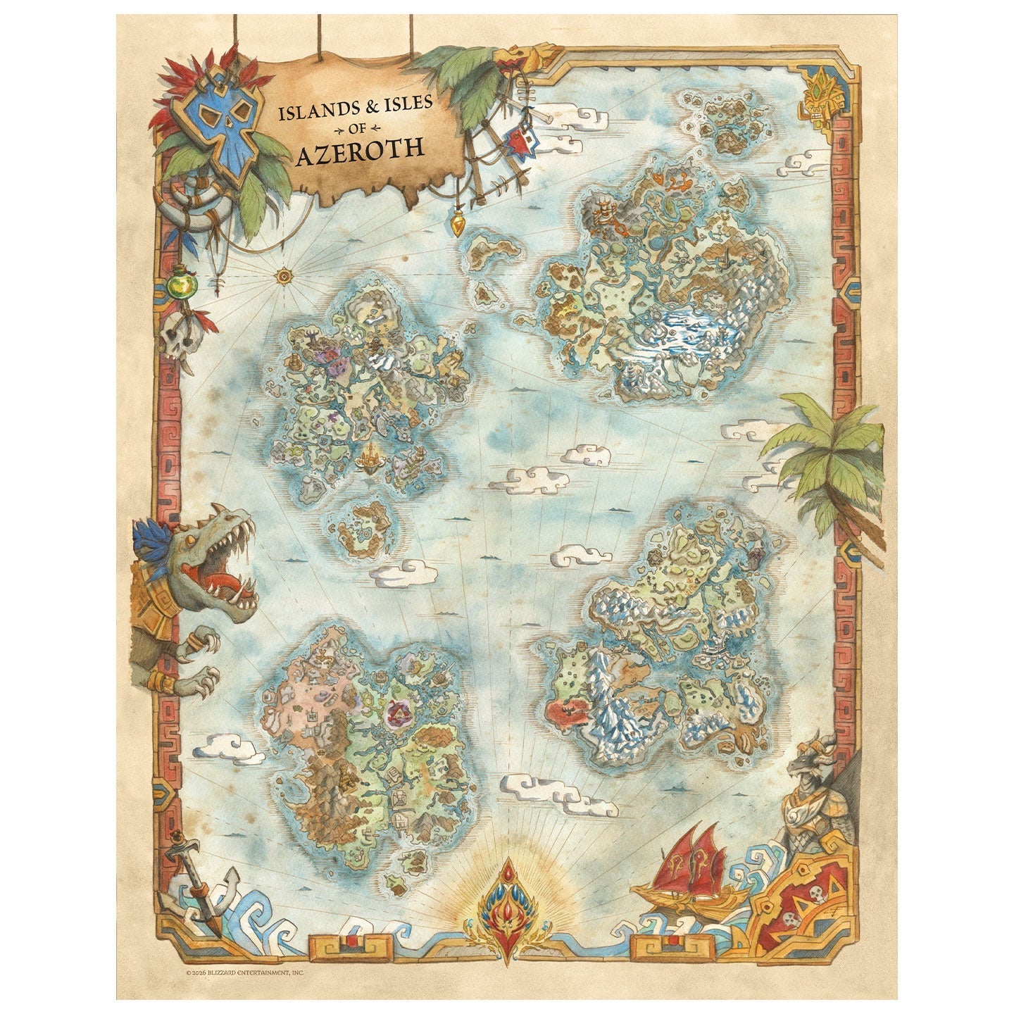 Set de lithographies World of Warcraft