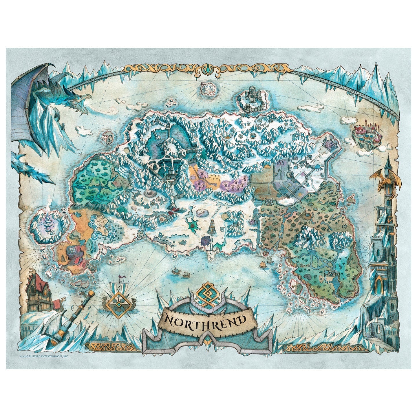 Set de lithographies World of Warcraft