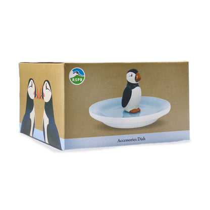 RSPB Trinket Dish - Puffin 13cm
