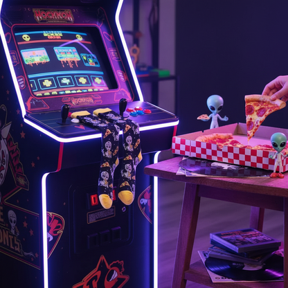 Chaussettes Alien & Pizza