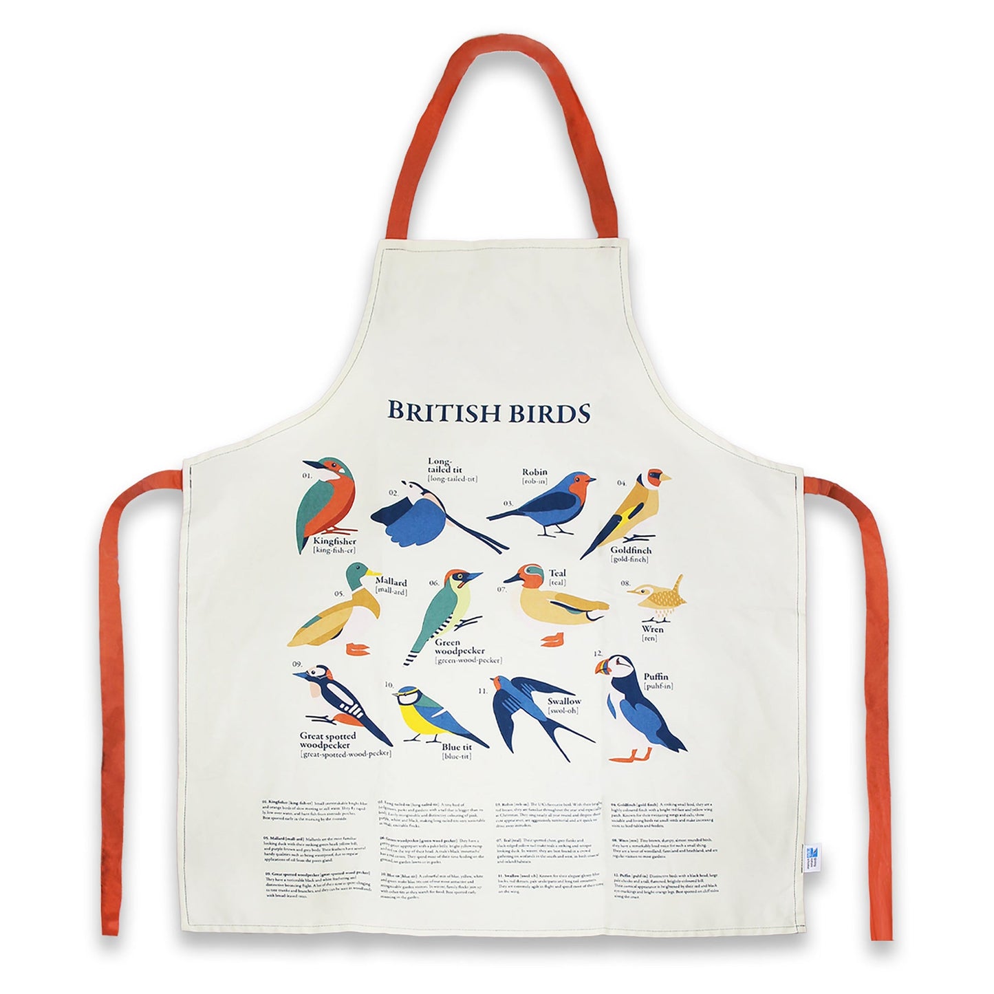 RSPB-Schürze – Gartenvögel, britische Vögel