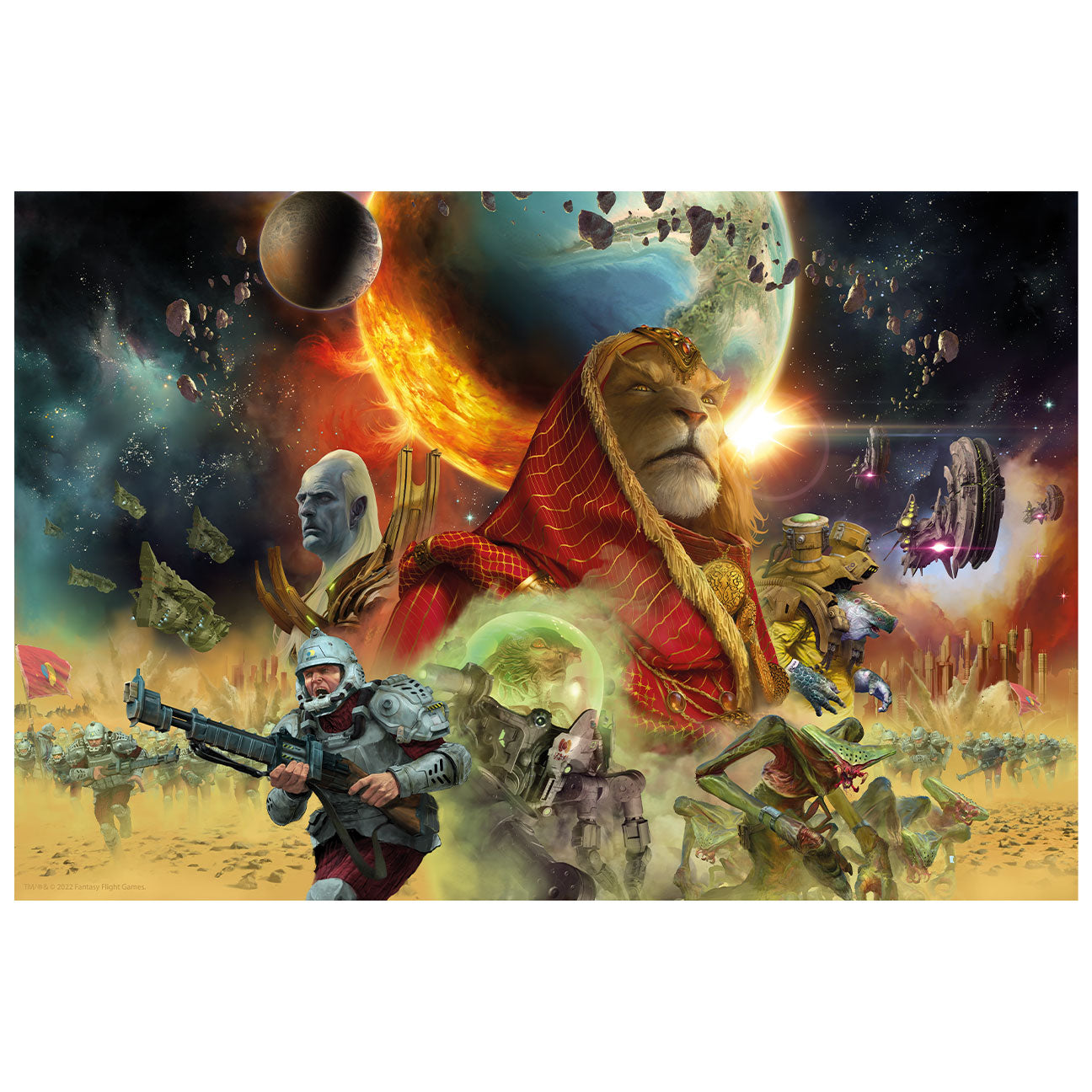 Affiche collector Twilight Imperium