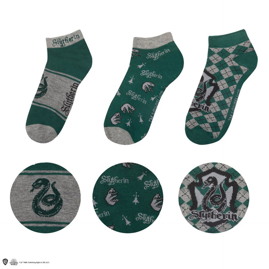 3er-Pack Slytherin Socken