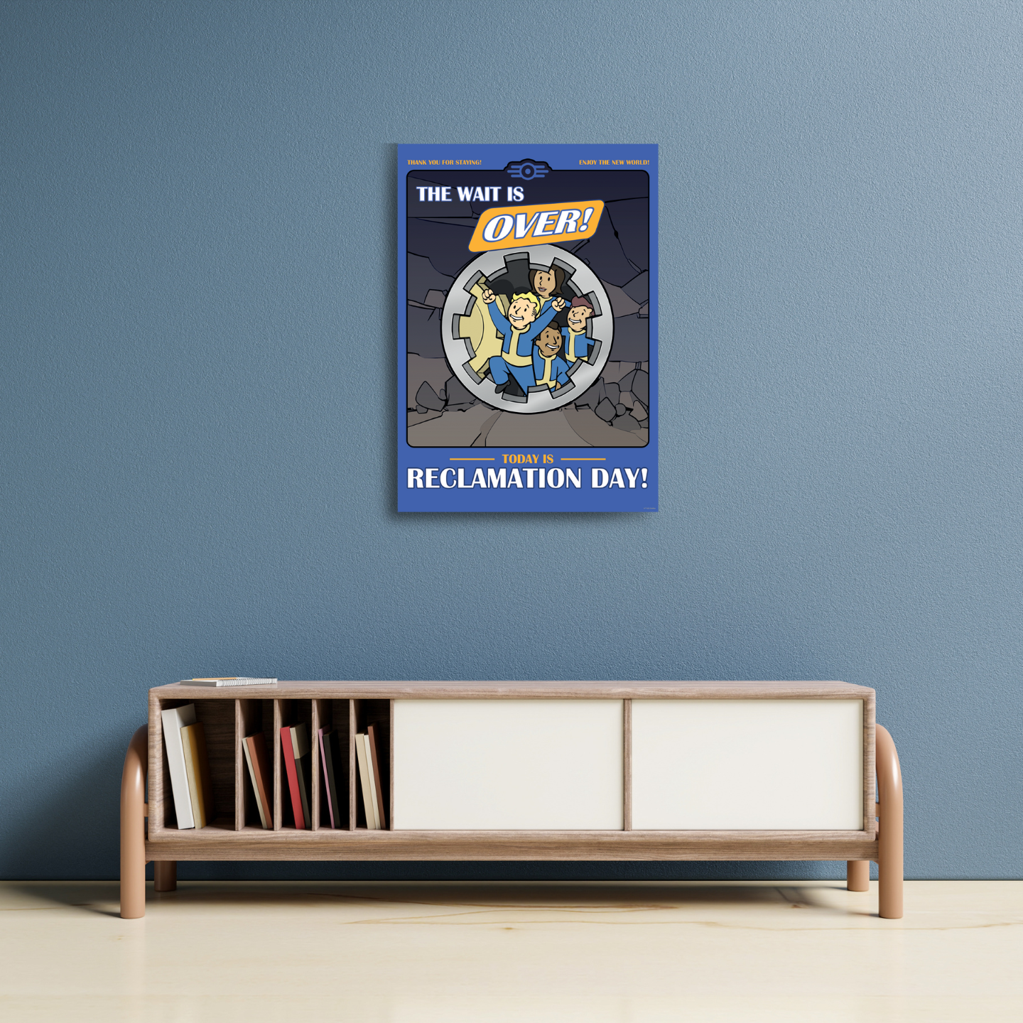 Affiche collector Fallout - Reclamation Day A3