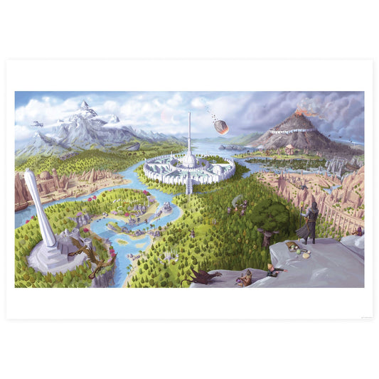 Affiche collector The Elder Scrolls - IV: Oblivion