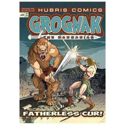 Affiche collector Fallout - Grognak A3