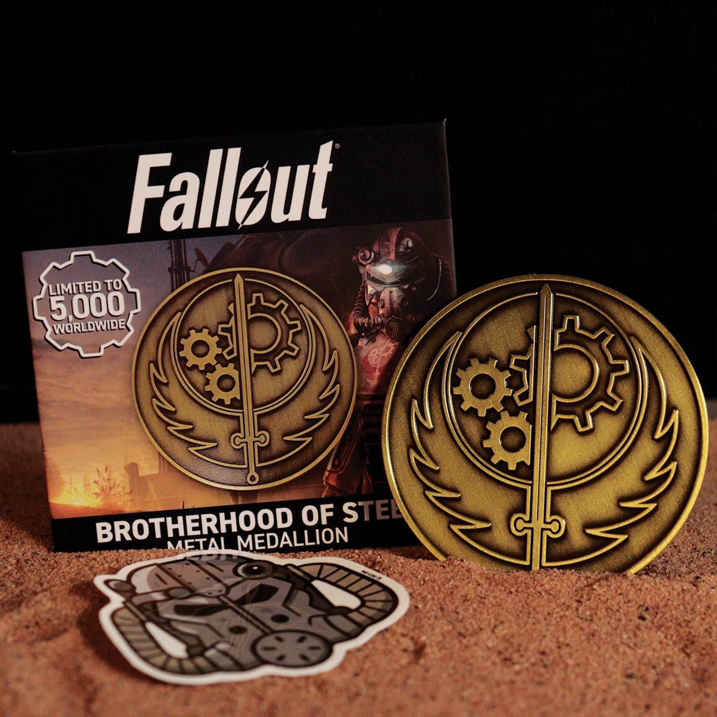 Objet collector Fallout - Brotherhood of Steel Medallion and Vinyl StickerSObjet collector Fallout - Brotherhood of Steel Medallion and Vinyl StickereObjet collector Fallout - Brotherhood of Steel Medallion and Vinyl StickertObjet collector Fallout - Brotherhood of Steel Medallion and Vinyl Sticker Objet collector Fallout - Brotherhood of Steel Medallion and Vinyl StickerdObjet collector Fallout - Brotherhood of Steel Medallion and Vinyl StickereObjet collector Fallout - Brotherhood of Steel Medallion and V