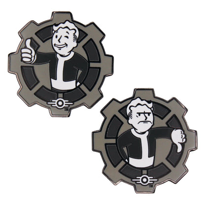 Pièce collector Fallout - Black & White Decision