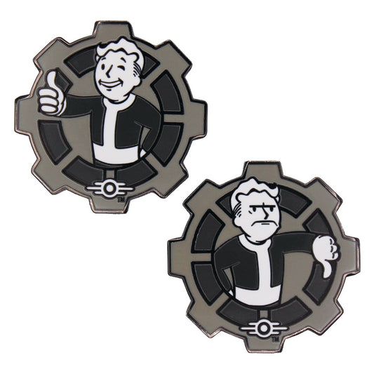 Pièce collector Fallout - Black & White Decision
