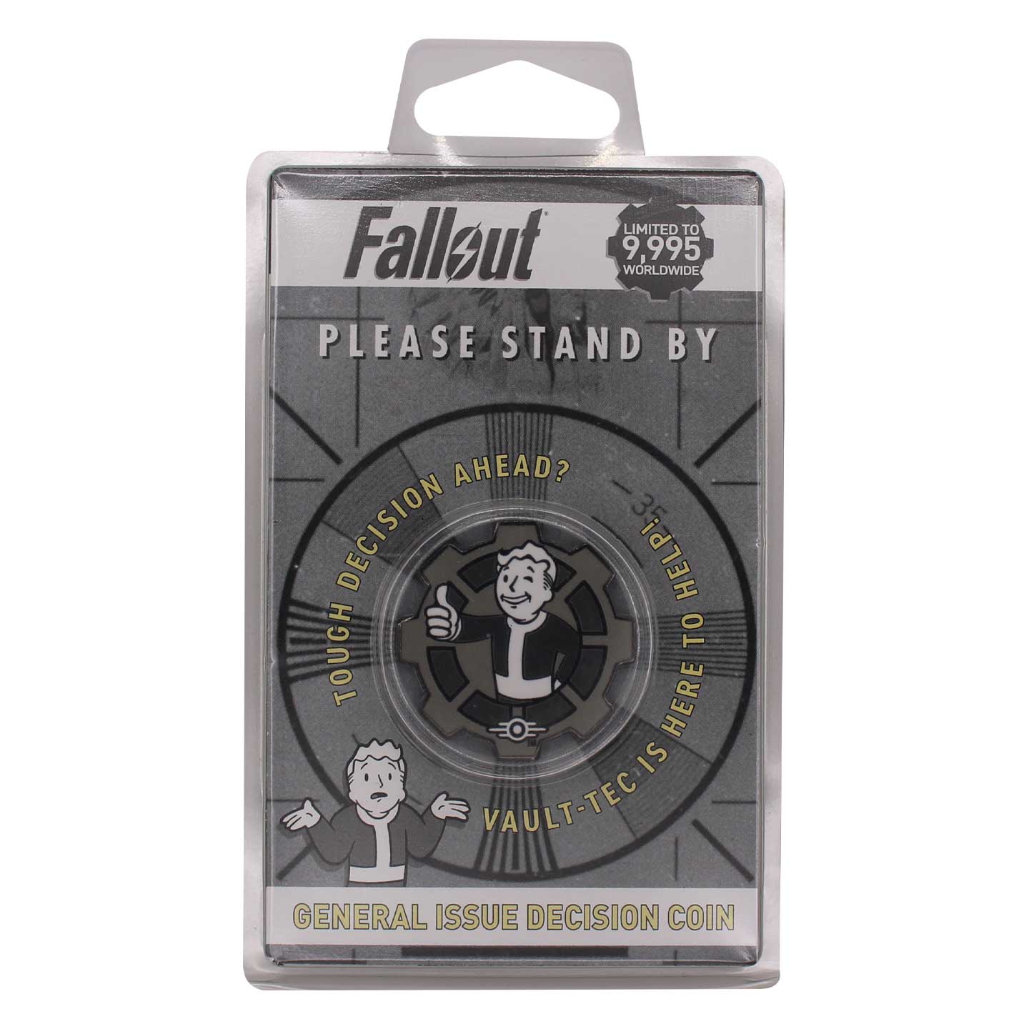 Pièce collector Fallout - Black & White Decision