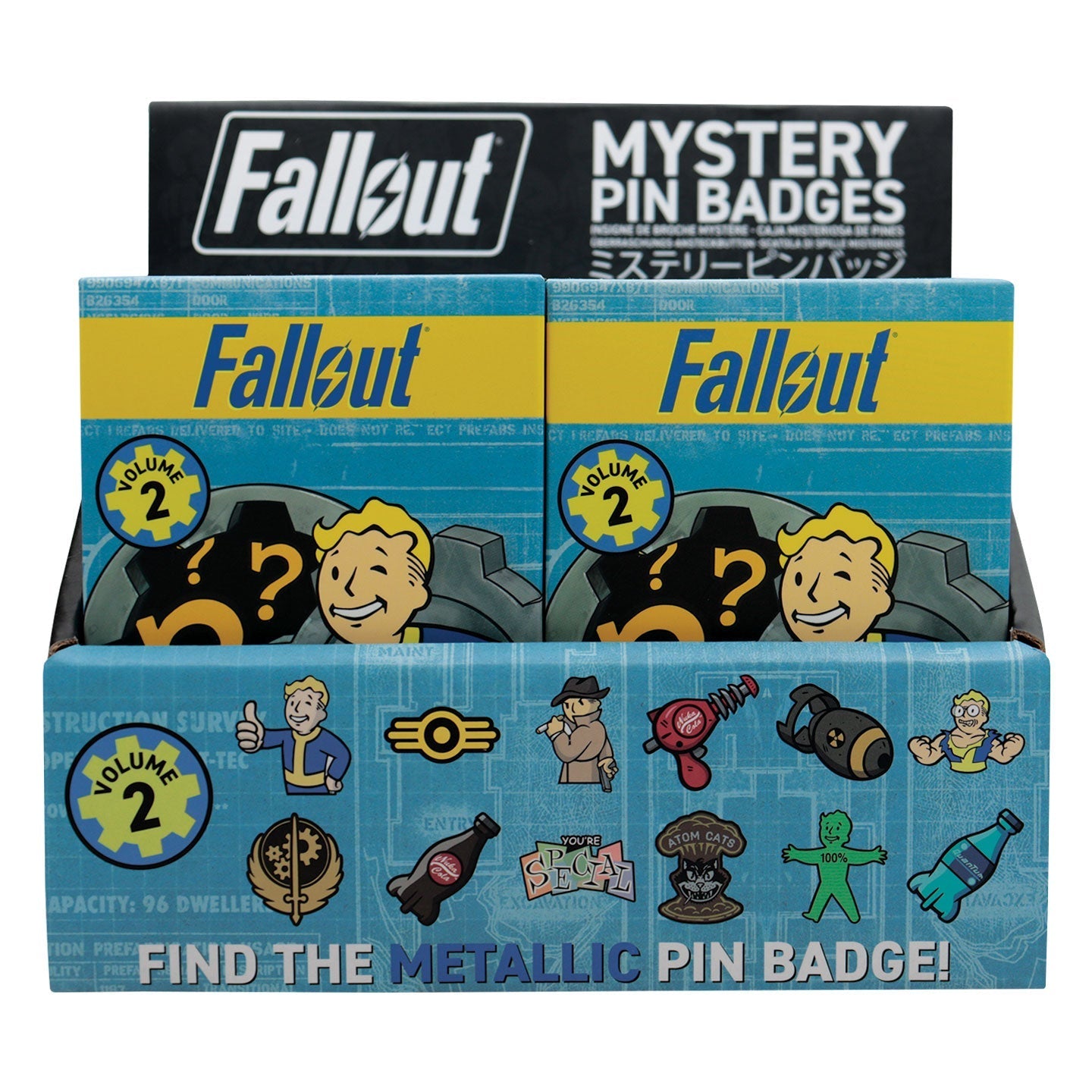Objet collector Fallout - Mystery Pins Volume 2 CDU of 12BObjet collector Fallout - Mystery Pins Volume 2 CDU of 12oObjet collector Fallout - Mystery Pins Volume 2 CDU of 12îObjet collector Fallout - Mystery Pins Volume 2 CDU of 12tObjet collector Fallout - Mystery Pins Volume 2 CDU of 12eObjet collector Fallout - Mystery Pins Volume 2 CDU of 12 Objet collector Fallout - Mystery Pins Volume 2 CDU of 12dObjet collector Fallout - Mystery Pins Volume 2 CDU of 12eObjet collector Fallout - Mystery Pins Volume 2 