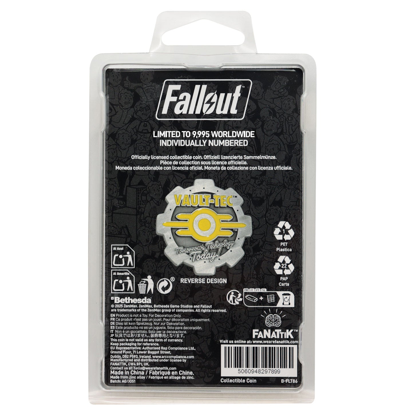 Pièce collector Fallout - Vault 111 Door