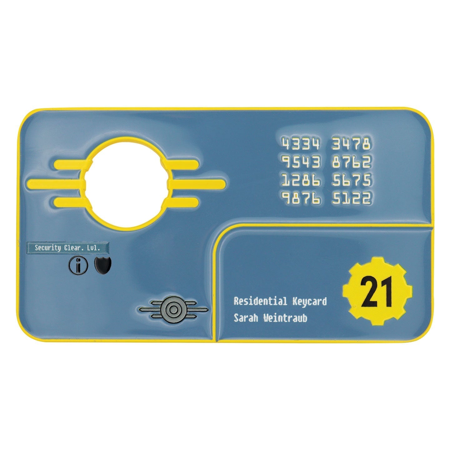 Réplique carte d’accès Fallout New Vegas - Vault 21 Security