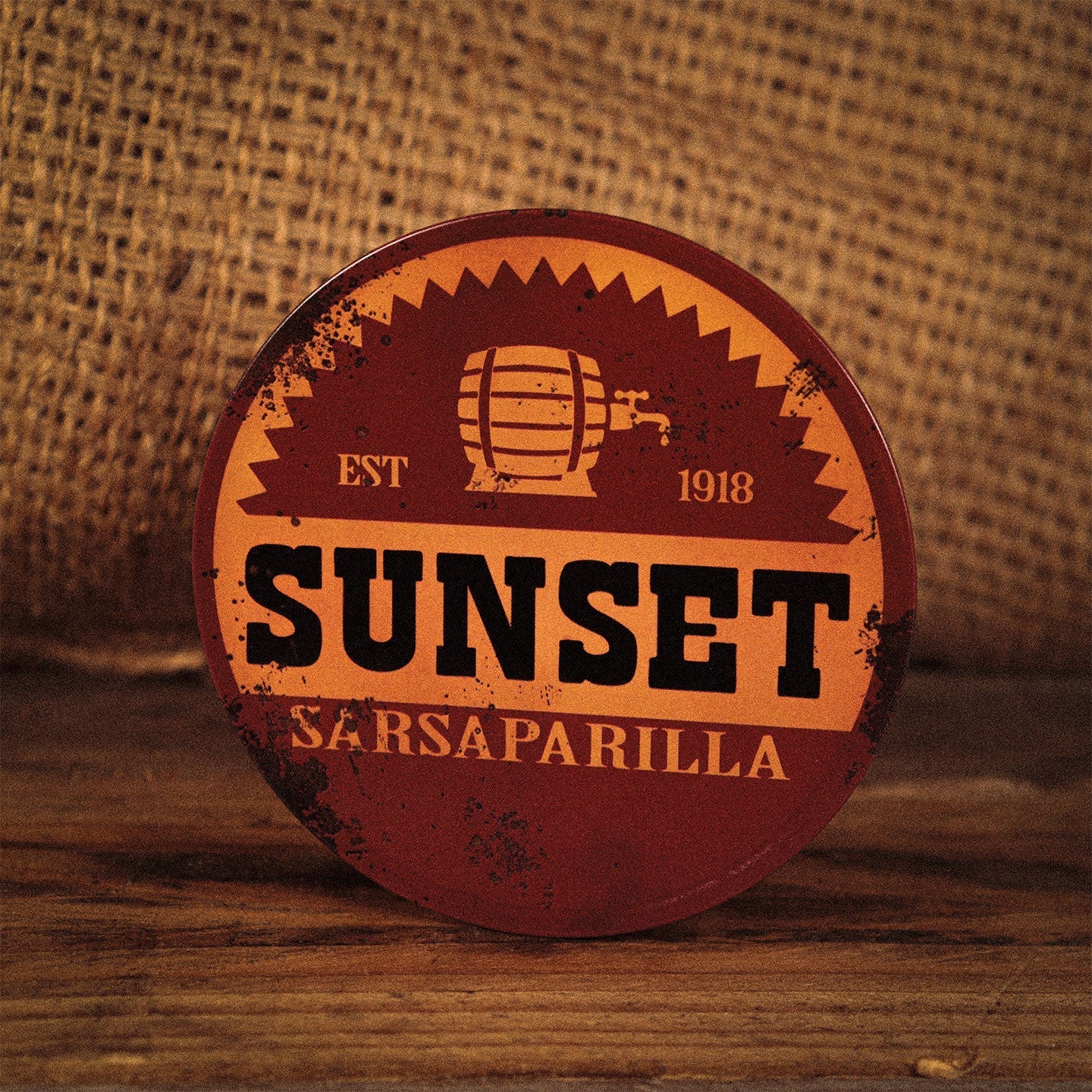 Sous-verres Fallout - 4 Metal Drinks