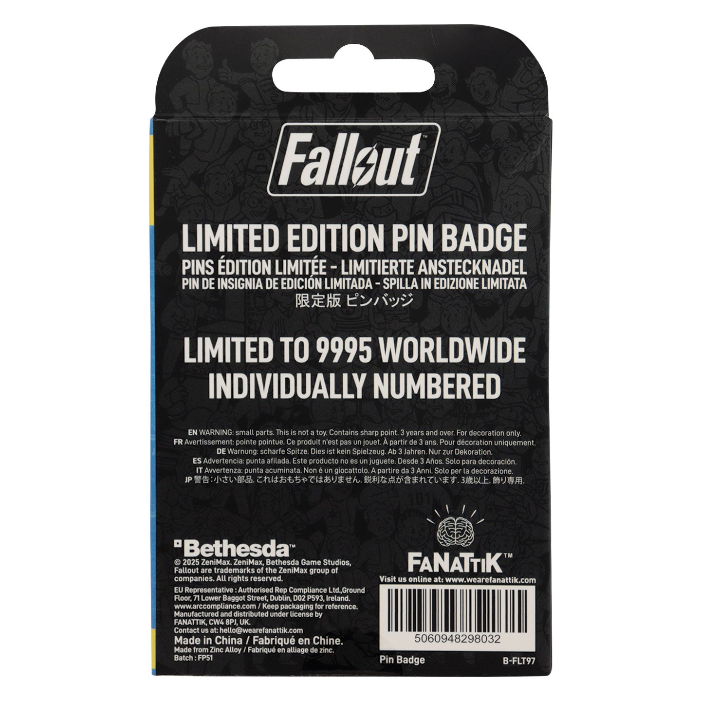 Pin's Fallout - Charisma Boy