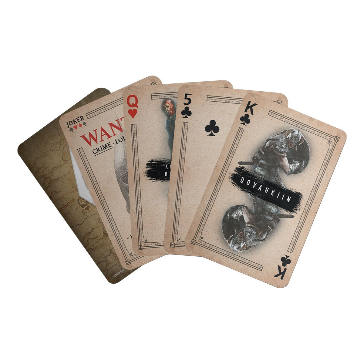 Cartes à jouer The Elder Scrolls - Skyrim