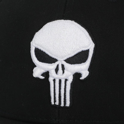 Marvel Universe Punisher Skull Logo Baseball Cap
