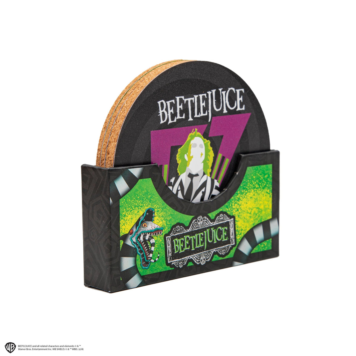 Set de 4 Sous-verres Beetlejuice - vue produit 7