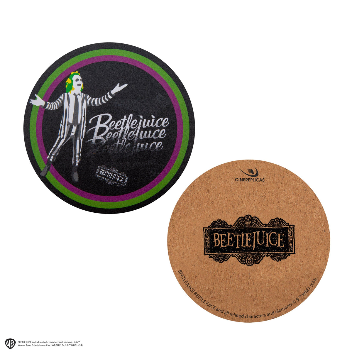Set de 4 Sous-verres Beetlejuice - vue produit 5