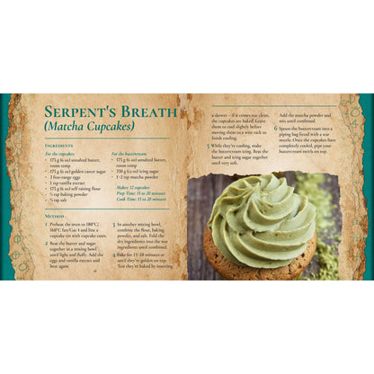 Livre cadeau School of Alchemy Bewitched Baking Harry Potter