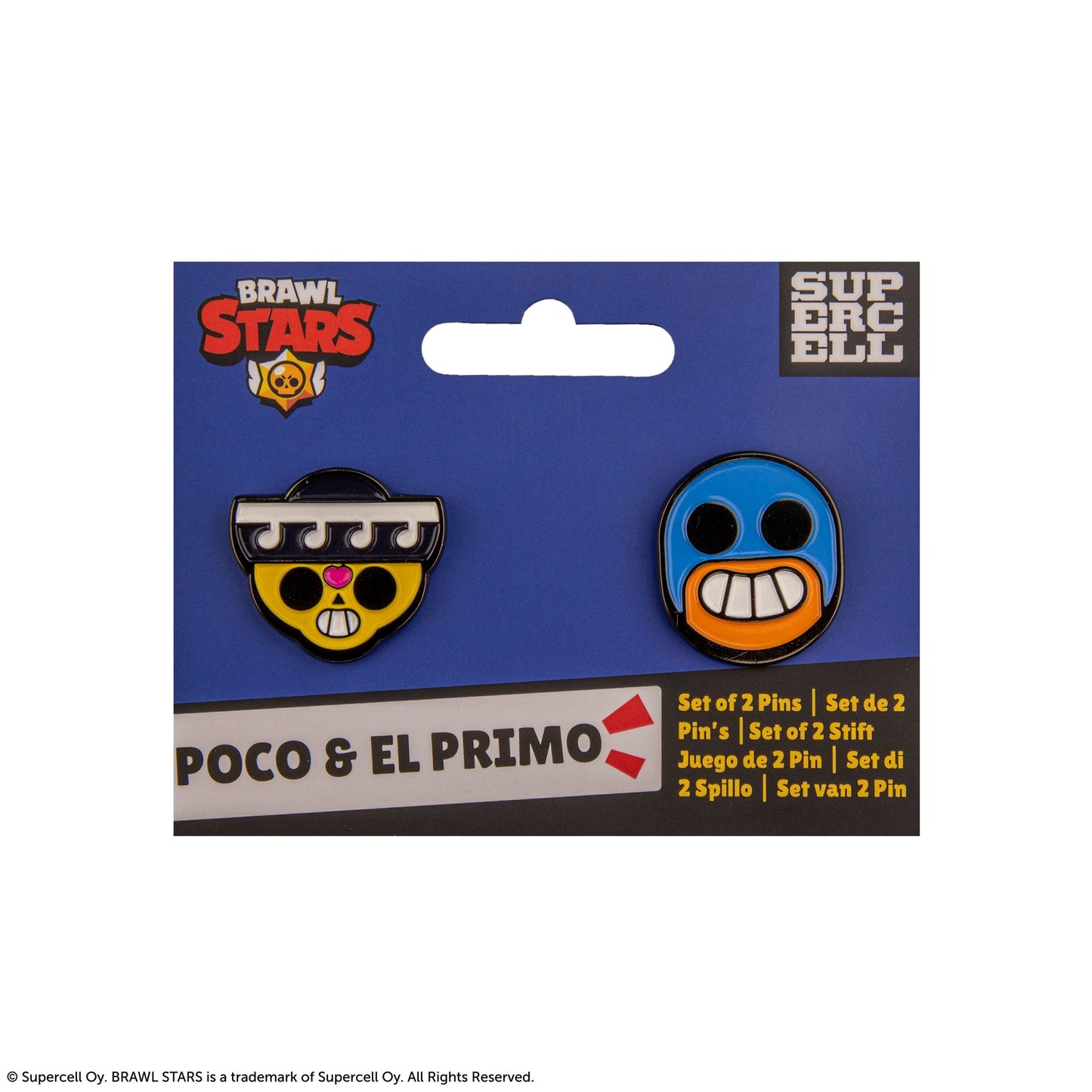 Set de 2 Pin's Poco & El Costo