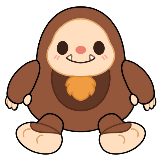 Mini Squishable Plüschtier – Baby Bigfoot
