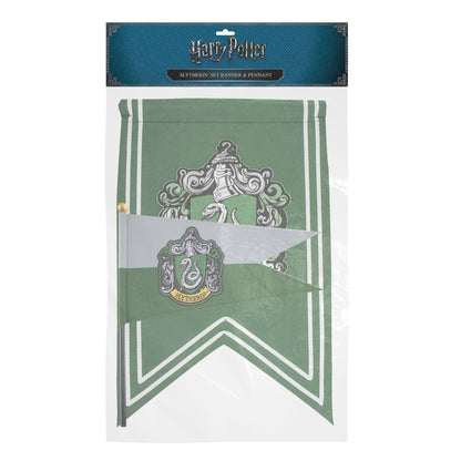 *Set Bannière et Drapeau Serpentard