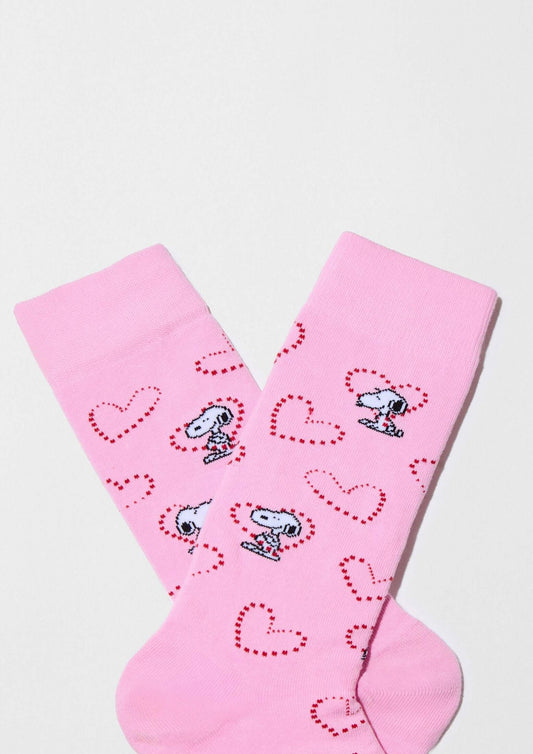 Socks BeSnoopy Heart Pink