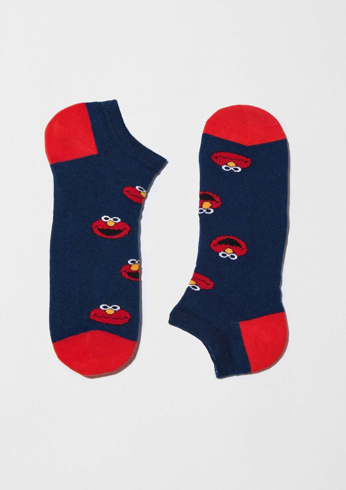 Socken kurz BeSesameStreet Elmo Marineblau