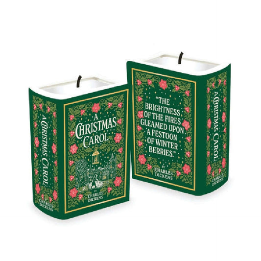 A Christmas Carol book candle