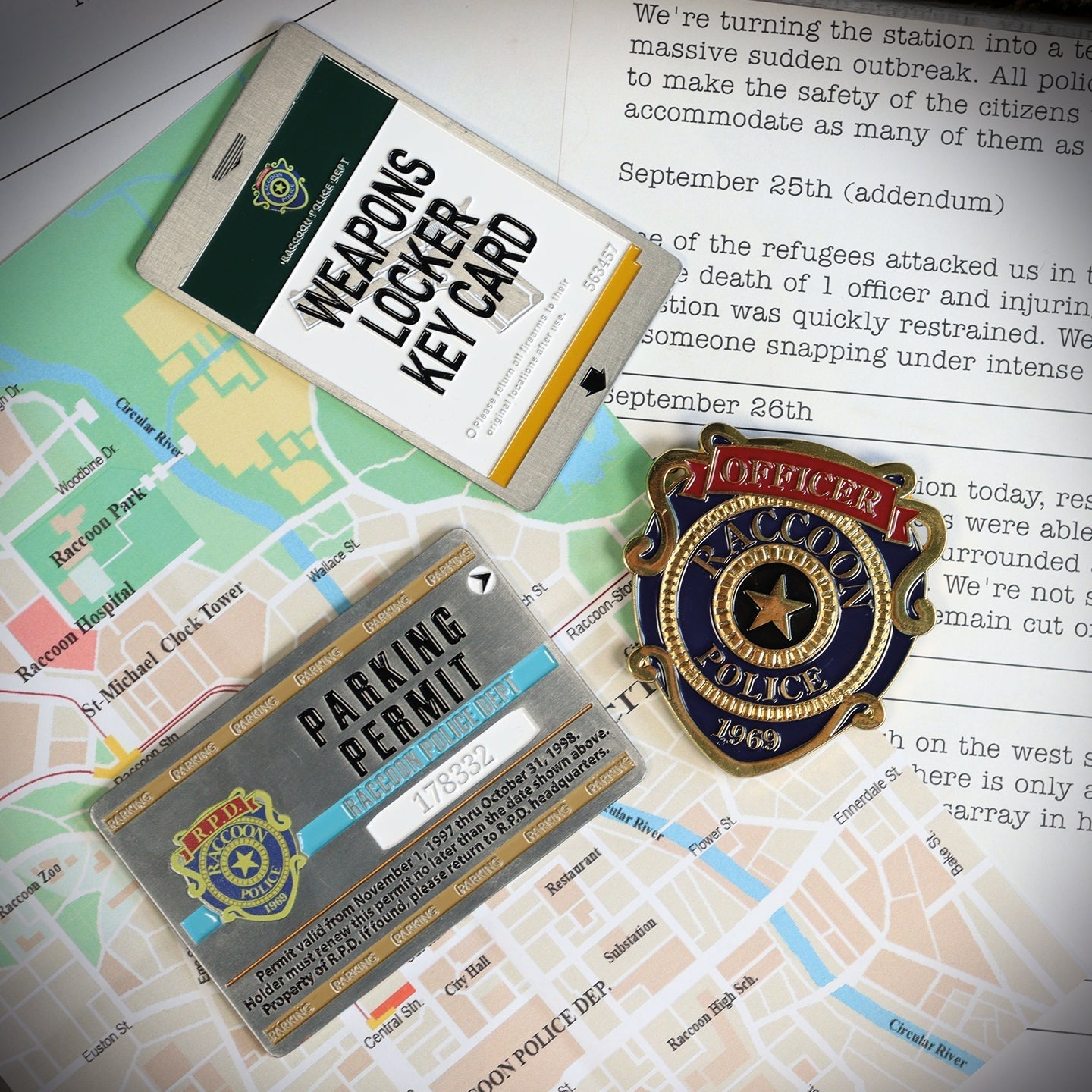 Objet collector Resident Evil - 2 - R.P.D. Welcome Pack – US VariantSObjet collector Resident Evil - 2 - R.P.D. Welcome Pack – US VarianteObjet collector Resident Evil - 2 - R.P.D. Welcome Pack – US VarianttObjet collector Resident Evil - 2 - R.P.D. Welcome Pack – US Variant Objet collector Resident Evil - 2 - R.P.D. Welcome Pack – US VariantcObjet collector Resident Evil - 2 - R.P.D. Welcome Pack – US VariantoObjet collector Resident Evil - 2 - R.P.D. Welcome Pack – US VariantlObjet collector Resident Evil
