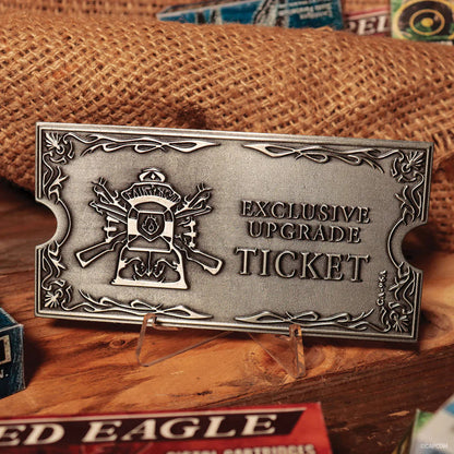resident evil 4 metal exclusive upgrade ticket fanattik