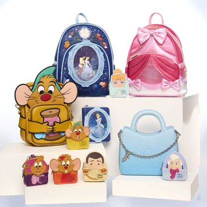 cinderella 75th anniversary lenticular mini backpack loungefly