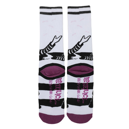 Chaussettes Beetlejuice - UV Color Change Betelgeuse blanc Athletic