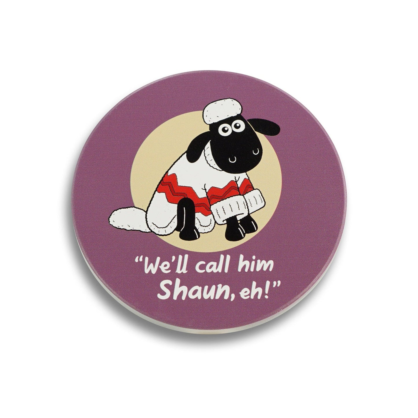 Wallace & Gromit Coaster - Shaun