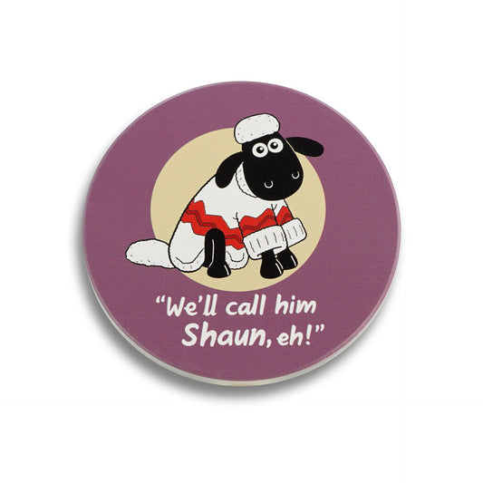 Sous-verre Wallace & Gromit - Shaun