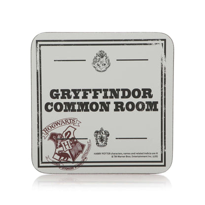 Sous-verre Harry Potter - salle commune Gryffondor