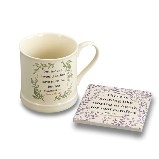 Jane Austen Keramikuntersetzer - Emma