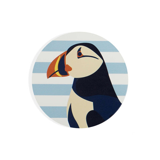 RSPB-Untersetzer – Papageitaucher Nahaufnahme