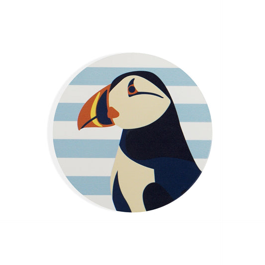 RSPB-Untersetzer – Papageitaucher Nahaufnahme