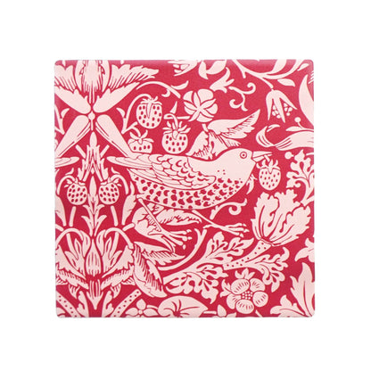 Lot de 2 sous-verres en céramique William Morris - ACS Raspb