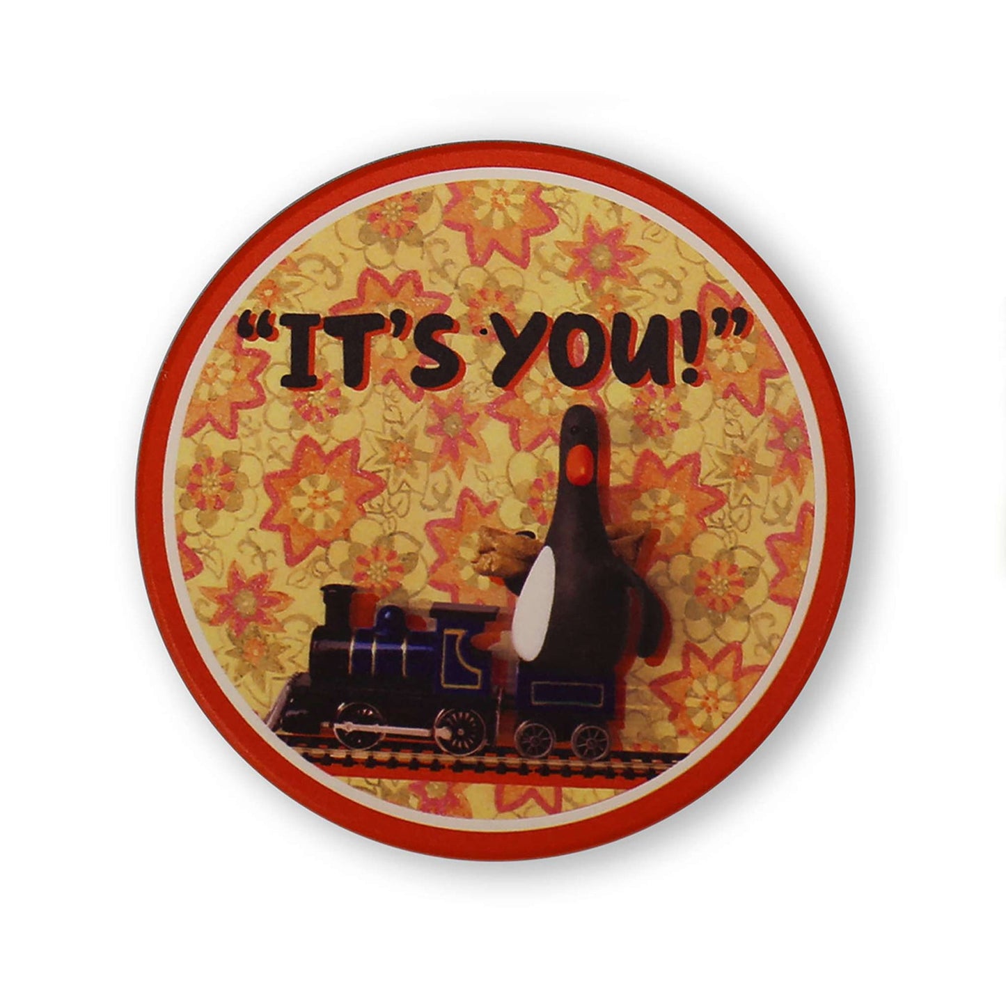 Lot de 4 sous-verres en céramique Wallace & Gromit
