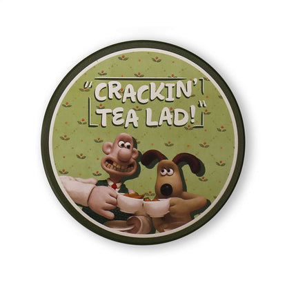 Lot de 4 sous-verres en céramique Wallace & Gromit