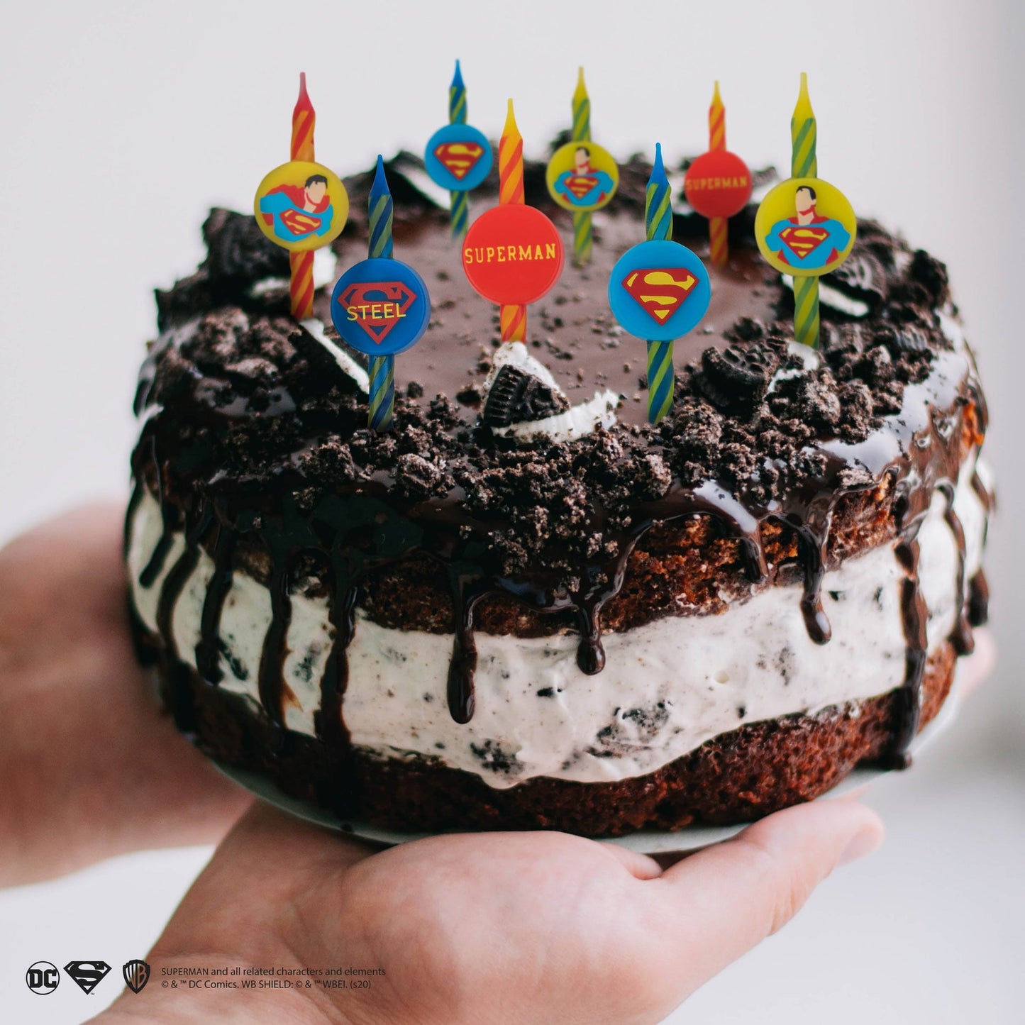 *Bougies d'anniversaire Superman (Set de 10)