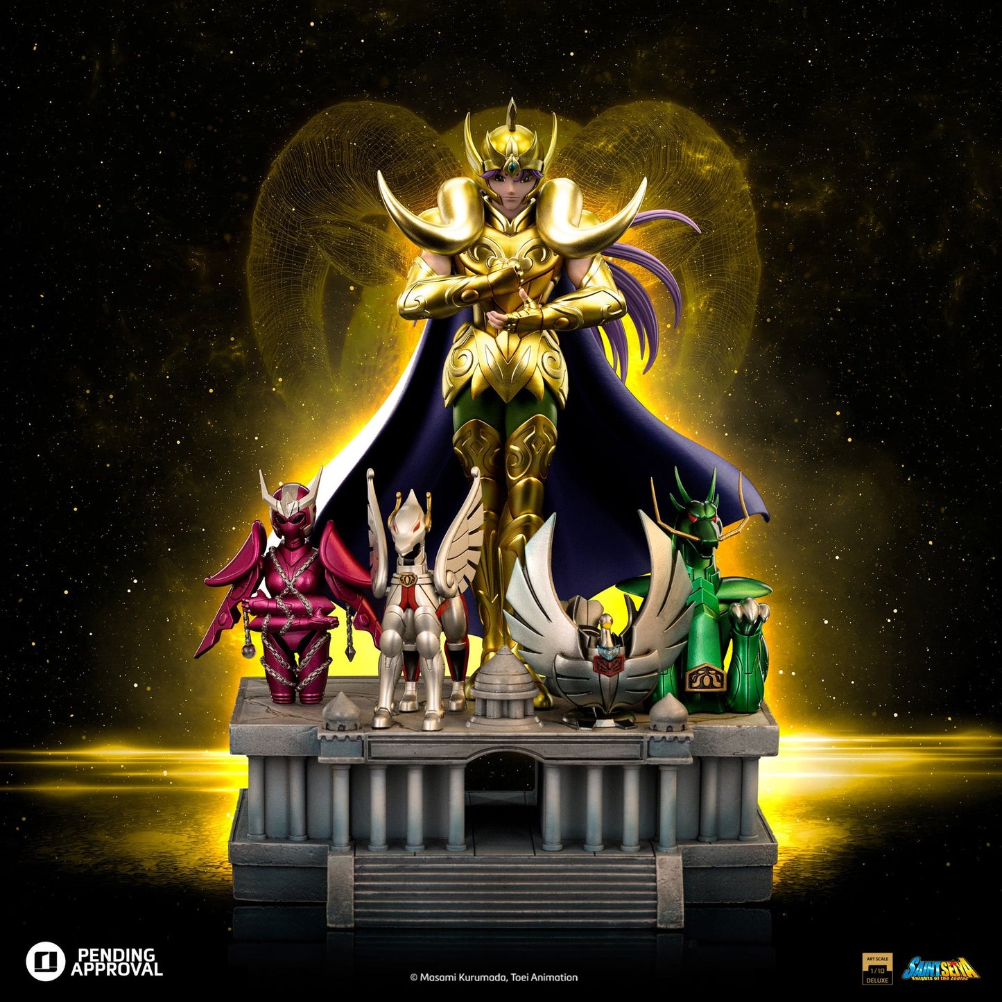 Statue Aries Mu - Saint Seiya - Deluxe Art Scale 1/10